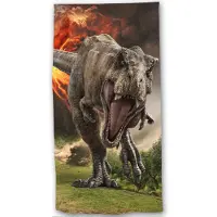 Jurassic World Strandlaken Vulkaan - 70 x 140 cm - Katoen