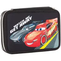 Arditex Etui Cars 18 X 15 X 4 Cm Textiel Zwart 27-delig