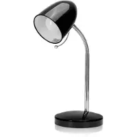 Aigostar Wave - Bureaulamp Flexibel, H280mm - Zwart