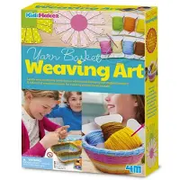 4M Knutselen - Weef Je Eigen Mand - Creatief Speelgoed - Hobbypakket - KidzMaker - 5 Jaar