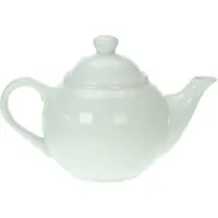 Cosy & Trendy Porseleinen theepot wit 900 ml - Theepotten
