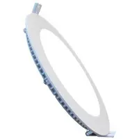 BES LED LED Downlight Slim - Inbouw Rond 9W - Helder/Koud Wit 6400K - Mat Wit Aluminium - Ø146mm