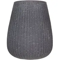 Clayre & Eef Grijze Waxinelichthouder Ø 11*13 cm 6GL3171