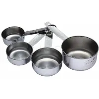 Kitchencraft - Set van 4 maatbekers / maatcups - KitchenCraft