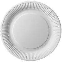 Papstar 50x kartonnen dinerborden 26 cm - Dinerborden