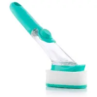 InnovaGoods Schoonmaakborstel / Spons met Zeepdispenser - 5 x 26 x 7 cm