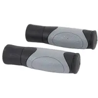 Velo handvatten kraton/gel 125mm zwart/grijs
