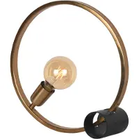 Label51 - Tafellamp Ring - Goud - 12x38x38cm