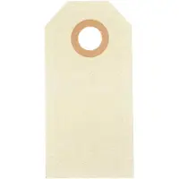 Packlinq Cadeaulabels. Cr?me. Afm 3x6 Cm. 250 Gr. 1000 Stuk/ 1 Doos