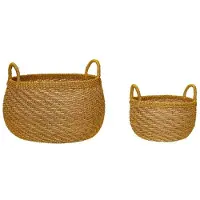 Hubsch Solar manden set van 2 stuks - 821504