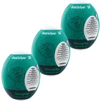 Satisfyer Egg Naughty - masturbatorei set - siliconen - 3 stuks