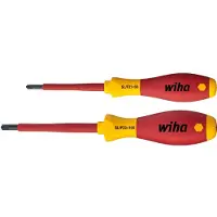 Wiha - Softfinish Vde/Gs Electric Xeno Sl/Pz Schroevendraaierset Voor Klemschroeven - Sb328 S2