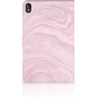B2Ctelecom Lenovo Tab P11 | P11 Plus Leuk Tablet hoesje Marble Pink - Origineel Cadeau Vriendin
