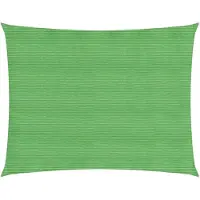 vidaXL Zonnezeil 160 g/m² 5x6 m HDPE lichtgroen