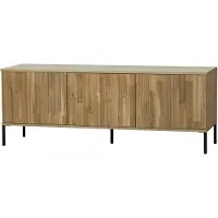 Woood New Gravure Tv-meubel B 150 cm - Eiken - Naturel