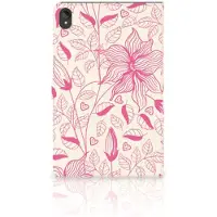 B2Ctelecom Lenovo Tab P11 | P11 Plus Tablet Cover Pink Flowers