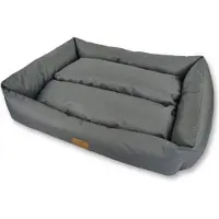 Topmast Waterproof Line - Hondenmand - Antraciet - 95 x 70 x 22 cm - Hondenbed - Hondenkussen