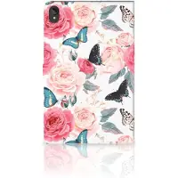 B2Ctelecom Lenovo Tab P11 | P11 Plus Tablet Cover Butterfly Roses