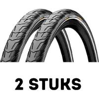 Continental Fietsband - Buitenband - Set van 2 - Ride City 28 x 1.75 (47-622) zwart
