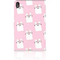 B2Ctelecom Lenovo Tab P11 | P11 Plus Flip Case Sleeping Cats