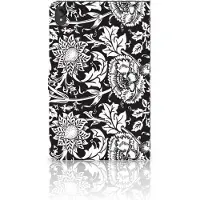 B2Ctelecom Lenovo Tab P11 | P11 Plus Tablet Cover Black Flowers
