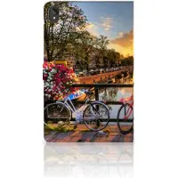 B2Ctelecom Lenovo Tab P11 | P11 Plus Tablet Flip Case Amsterdamse Grachten