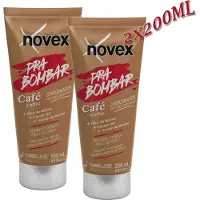 Nova DUO PAK: Novex Pra Bombar - Coffee - Conditioner 2X 200ml
