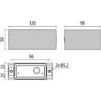Performance In Lighting LED Armatuur | 5W 3000K 352.33lm 830 | IP65