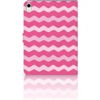 B2Ctelecom iPad Air (2020/2022) 10.9 inch Tablet Hoes Waves Pink