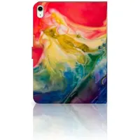 B2Ctelecom Hoes iPad Air (2020/2022) 10.9 inch Watercolor Dark