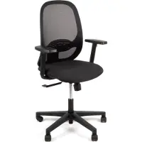 Linea Grace 01 - Bureaustoel - Ergonomisch EN1335 - Multi verstelbaar- Zwart