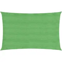 vidaXL Zonnezeil 160 g/m² 5x8 m HDPE lichtgroen