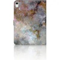 B2Ctelecom iPad Air (2020/2022) 10.9 inch Leuk Tablet hoesje Marmer Grijs