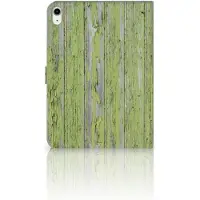 B2Ctelecom iPad Air (2020/2022) 10.9 inch Tablet Book Cover Green Wood