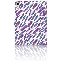 B2Ctelecom iPad Air (2020/2022) 10.9 inch Tablet Hoes Feathers Color