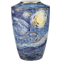 Goebel - Vincent van Gogh | Vaas Sterrennacht 41 | Artis Orbis - porselein - 41cm - Limited Edition - met echt goud