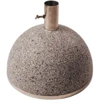 Esschert Design parasolvoet 35,5 cm 31,5 kg RVS/graniet grijs