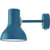 Anglepoise Type 75 Mini Wandlamp Saxon Blue | Hard-wired (connected to the electricity wiring)