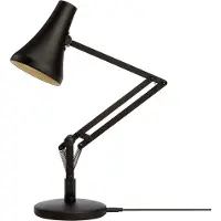 Anglepoise LED-bureaulamp 90 Mini Mini, dimbaar, zwart, Werkkamer / Kantoor, Aluminium, Industrieel design, LED bureaulamp