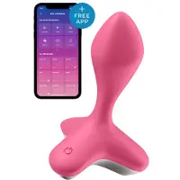 Satisfyer - anaal vibrator - oplaadbaar - roze