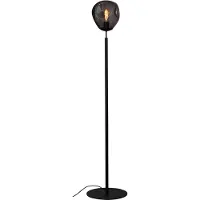 Masterlight Vloerlamp Lava Ø 24cm smoke glas
