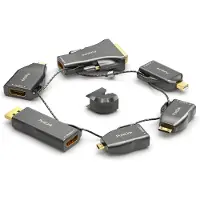 PureLink Adapterring groot, model IQ-AR210, geschikt voor miniDP/DP/USB-C/MiniHDMI/MicroHDMI/DVI
