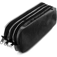 Kangaro penetui - rechthoekig - 3 vaks - 25 x 9 x 11 cm - zwart/wit/grijs - K-56401