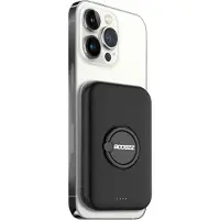 Accezz Powerbank Geschikt voor Magsafe 5000 mAh - Batterij LED-display - USB C - 18 Watt - Draadloze Powerbank Geschikt voor iPhone 12/13/14/15 - Zwart
