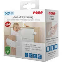Reer Kast/Opberglade Slot - Wit - - OneSize - Sloten