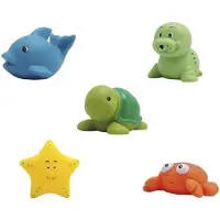 Beco waterdiertjes Splashy junior 2,5 8 cm 5 stuks