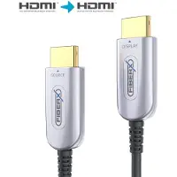 FiberX FX-I350-010 HDMI kabel 10 m HDMI Type A (Standaard) Zwart, Grijs