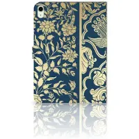 B2Ctelecom Book Case voor iPad Air (2020/2022) 10.9 inch Tablet Cover Beige Flowers