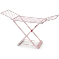 Forte Plastics Plasticforte Wasrek - 20M - droogrek - roze - kunststof - 180 cm - Droogrekken