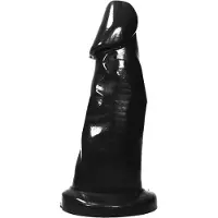 All Black Dildo 29 cm